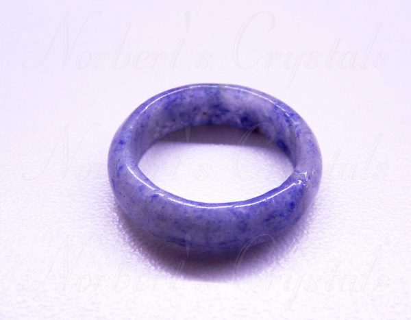 kék kvarc gyűrű